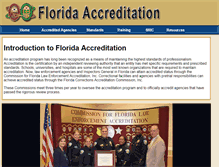 Tablet Screenshot of flaccreditation.org